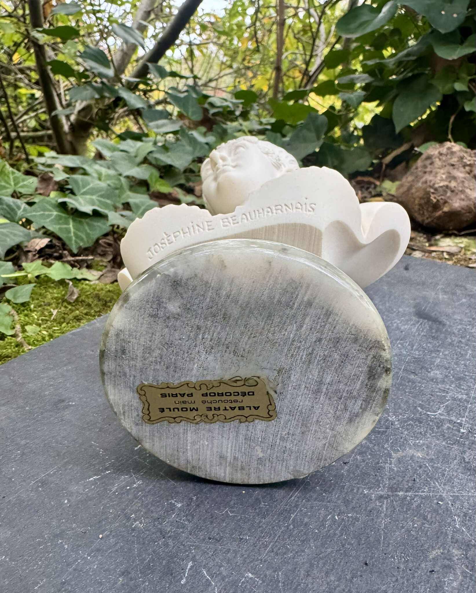 Joséphine de Beauharnais bust signed Arnaldo Giannelli, 1983