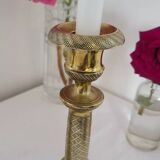 A pair of Gilt Bronze Candlesticks