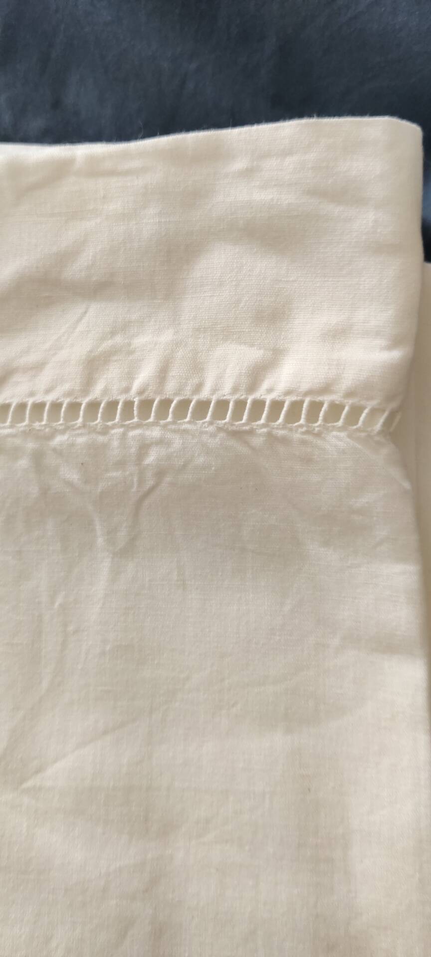 Vintage white sheet