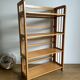 Folding bookseller shelf 70s