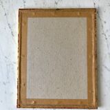 Gilded wooden mirror 50s