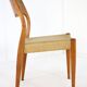 Set of 4 eetkamerstoelen Fristho team naar Niels O Moller model 71