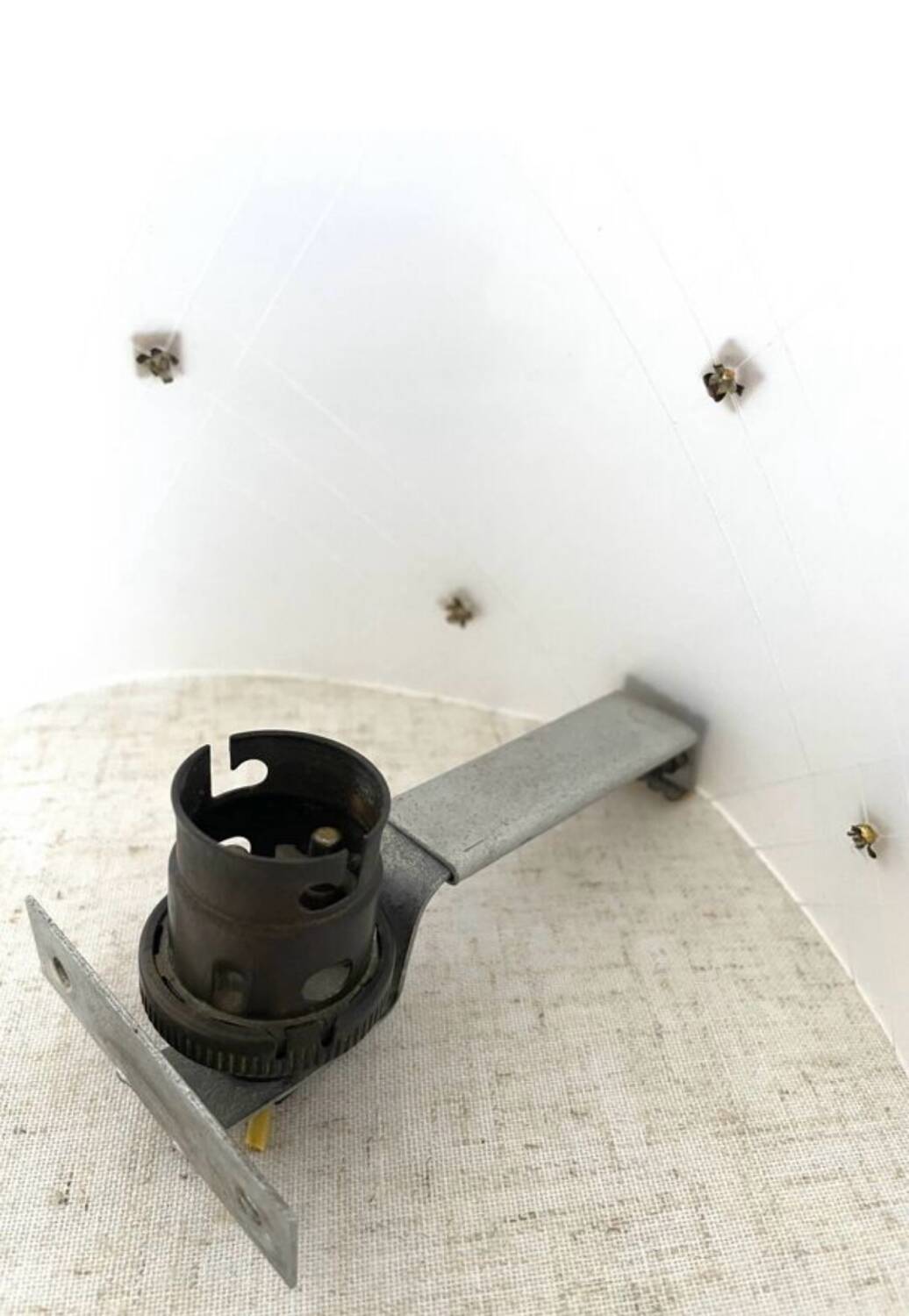 Pair of Plexiglas wall lights, 1960s