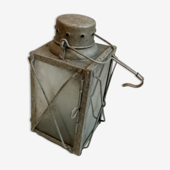 Ancient zinc lantern