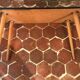 Table basse d’appoint vintage en formica