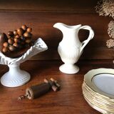 Gien enamel ceramic pitcher