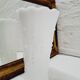 Pure white opaline vase