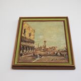Landscape representing venice, 1960s, set of 2