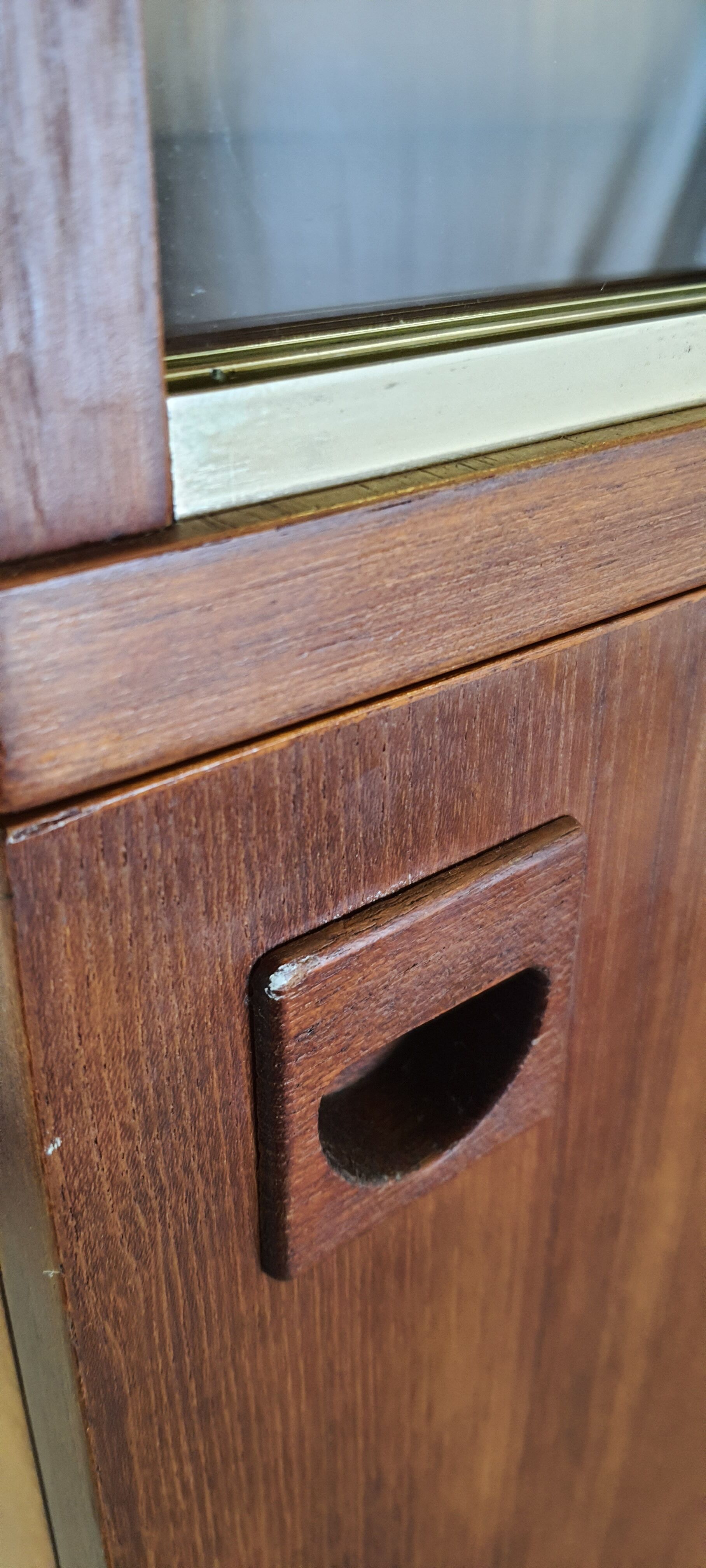 Secretary teak André Monpoix 60s
