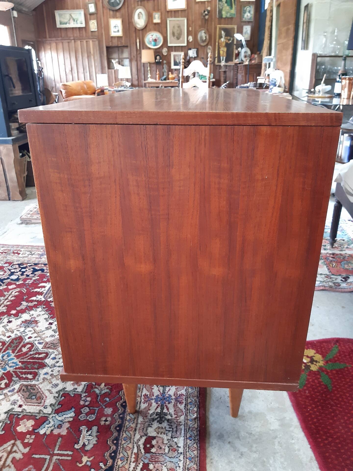 Small Scandinavian sideboard.