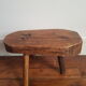 Vintage tripod stool low