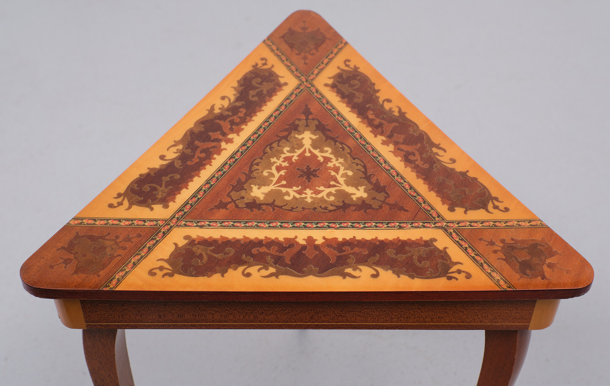Table de boîte à bijoux de musique vintage Capri, Italie, 1970s
