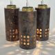 Copper / glas pendants, Nanny Stiil , danmark Set of three , 70s image