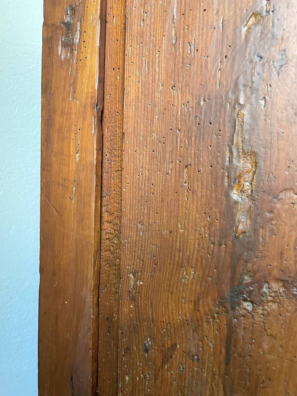 Jam cabinet, folk art furniture, oak, 19th century