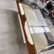 Vintage Space Age Coffee Table with Smoke Glass Table Top, 1960s