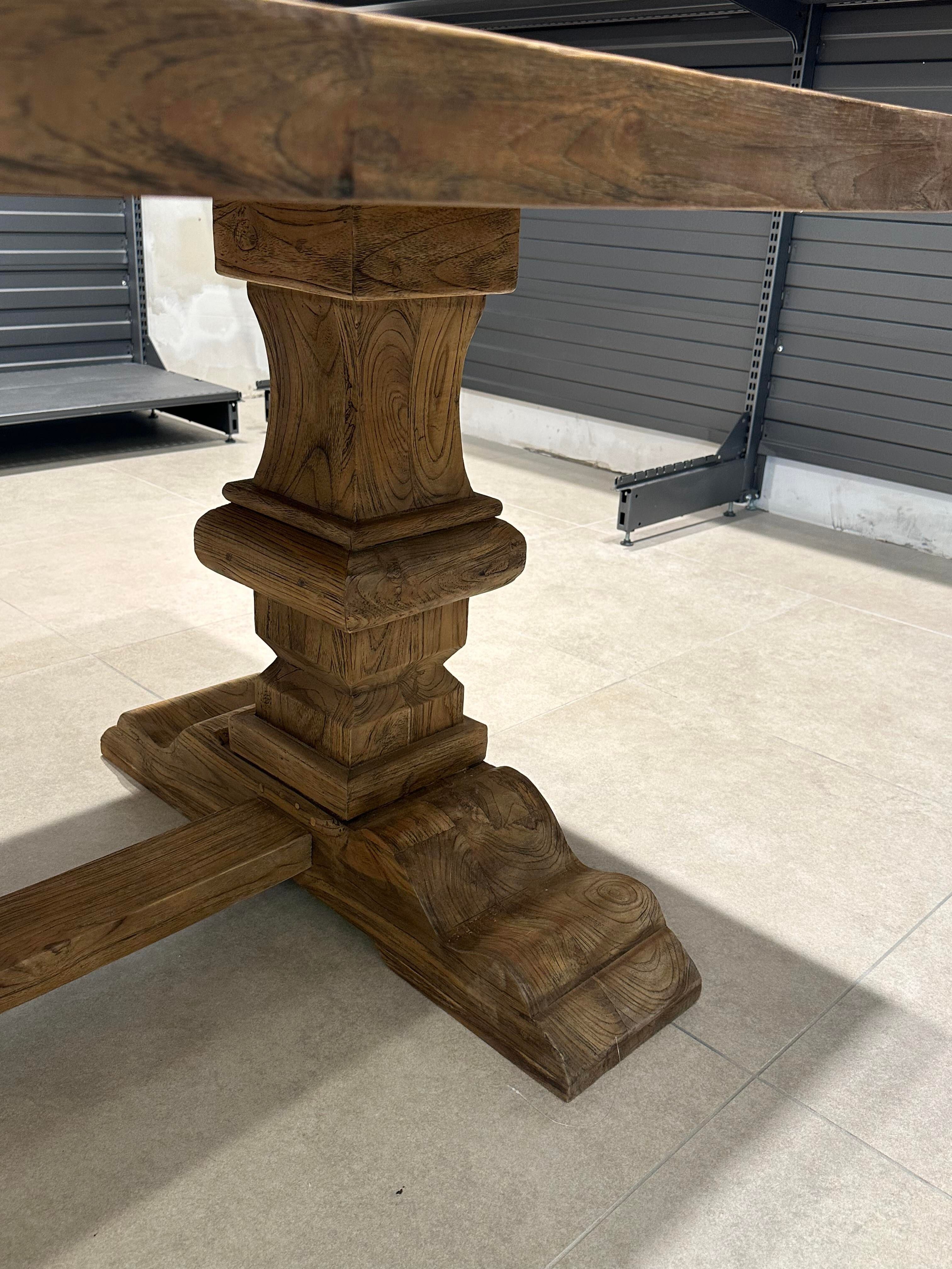 Solid chene table 300 x 100 cm