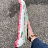 Antique Longwy-Montmorency earthenware trivet