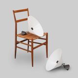 Pair of wall sconces Aggregato by Enzo Mari for Artemide, 1970s, set of 2