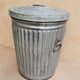 Original US Army Reeves Trash Can 1944-1941 - 24 Gallon Steel