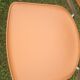 Leather and metal armchairs