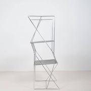 Set of X-Line chairs designed by Niels Jørgen Haugesen for Hybodan, '70