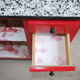 Buffet années 50 rouge