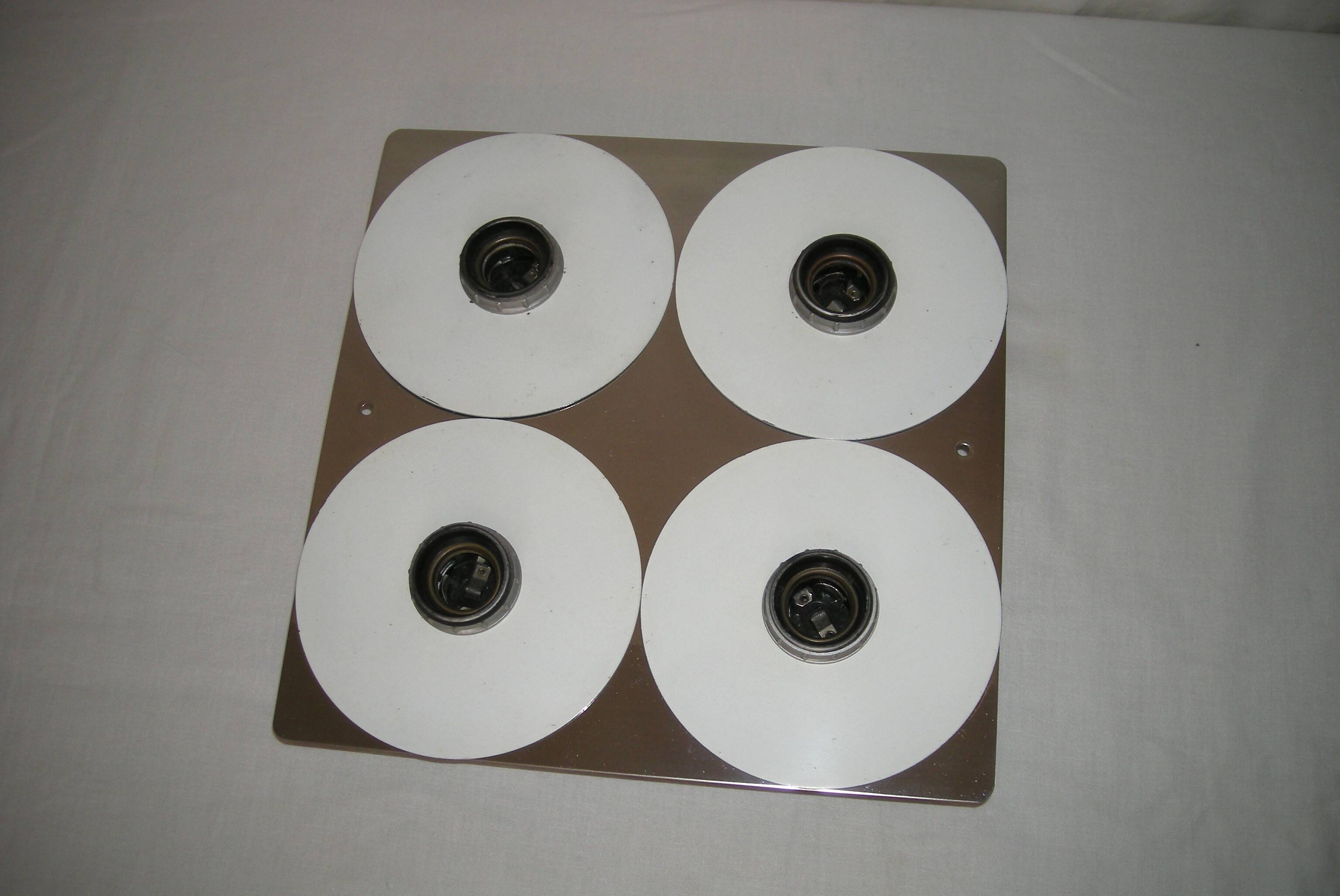 Disco model wall lamp; Oxar from the 70s