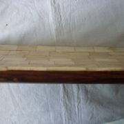 Rectangular bone tray, 34.5 cm