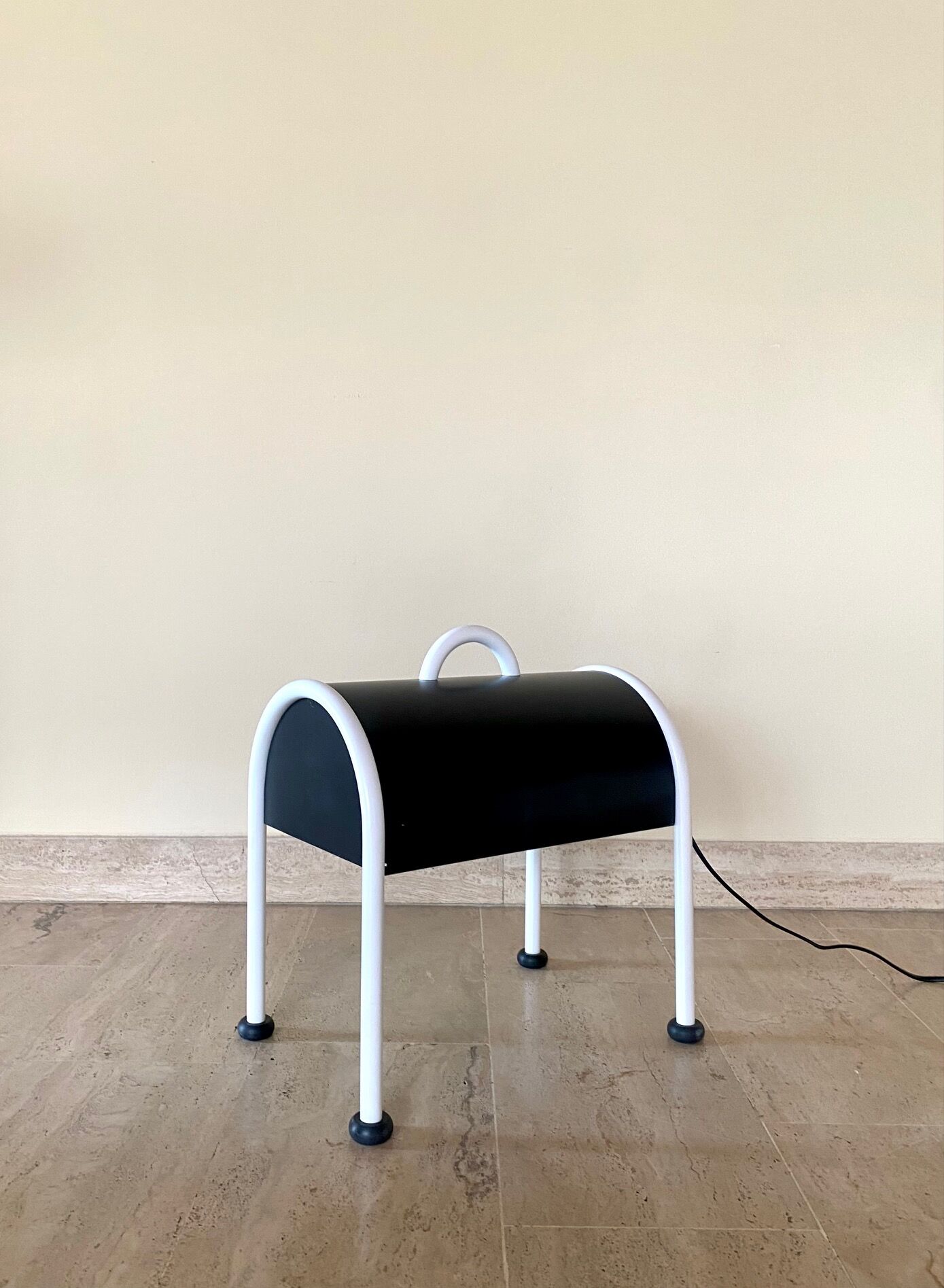 Table lamp model valigia by Ettore Sottsass for Stilnovo, 1977