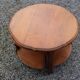 Coffee table nesting tables in cherry wood in classic style from the 60s/70s