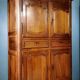 Four-Door Wardrobe from the Louis XV Period in Walnut