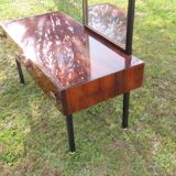 Dressing Table Console Entrance Furniture in Rosewood with Mirror