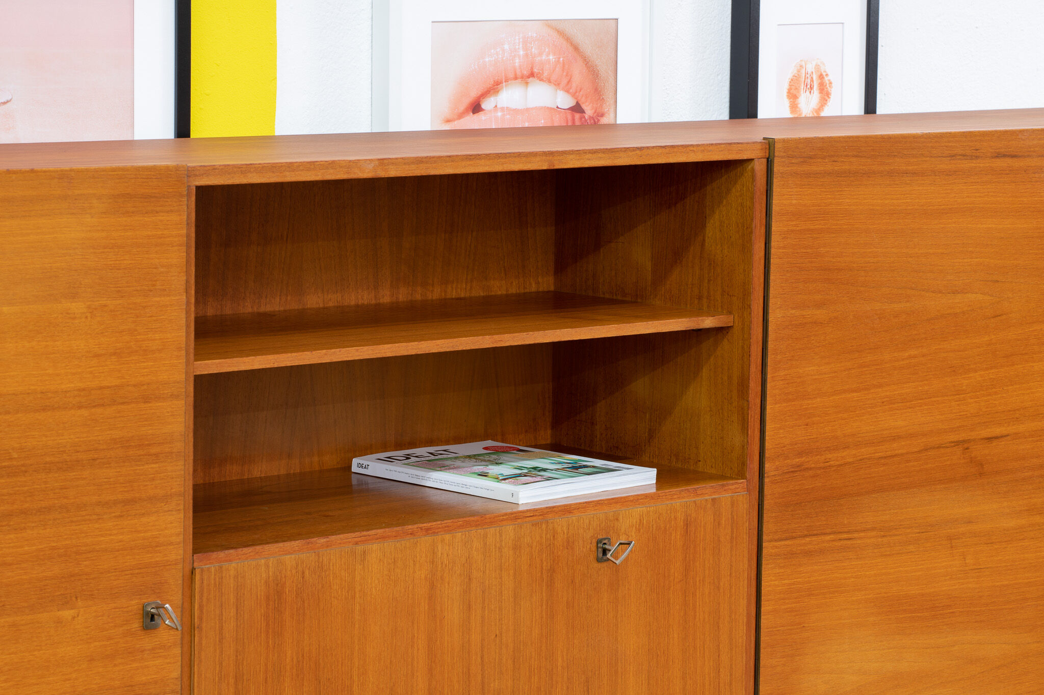 Vintage Scandinavian Enfilade – 249 cm