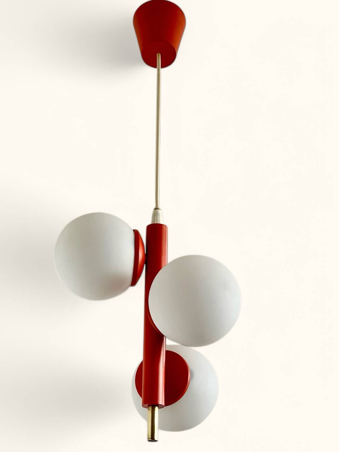 Sputnik pendant light designed by Richard Essig, 1970s
