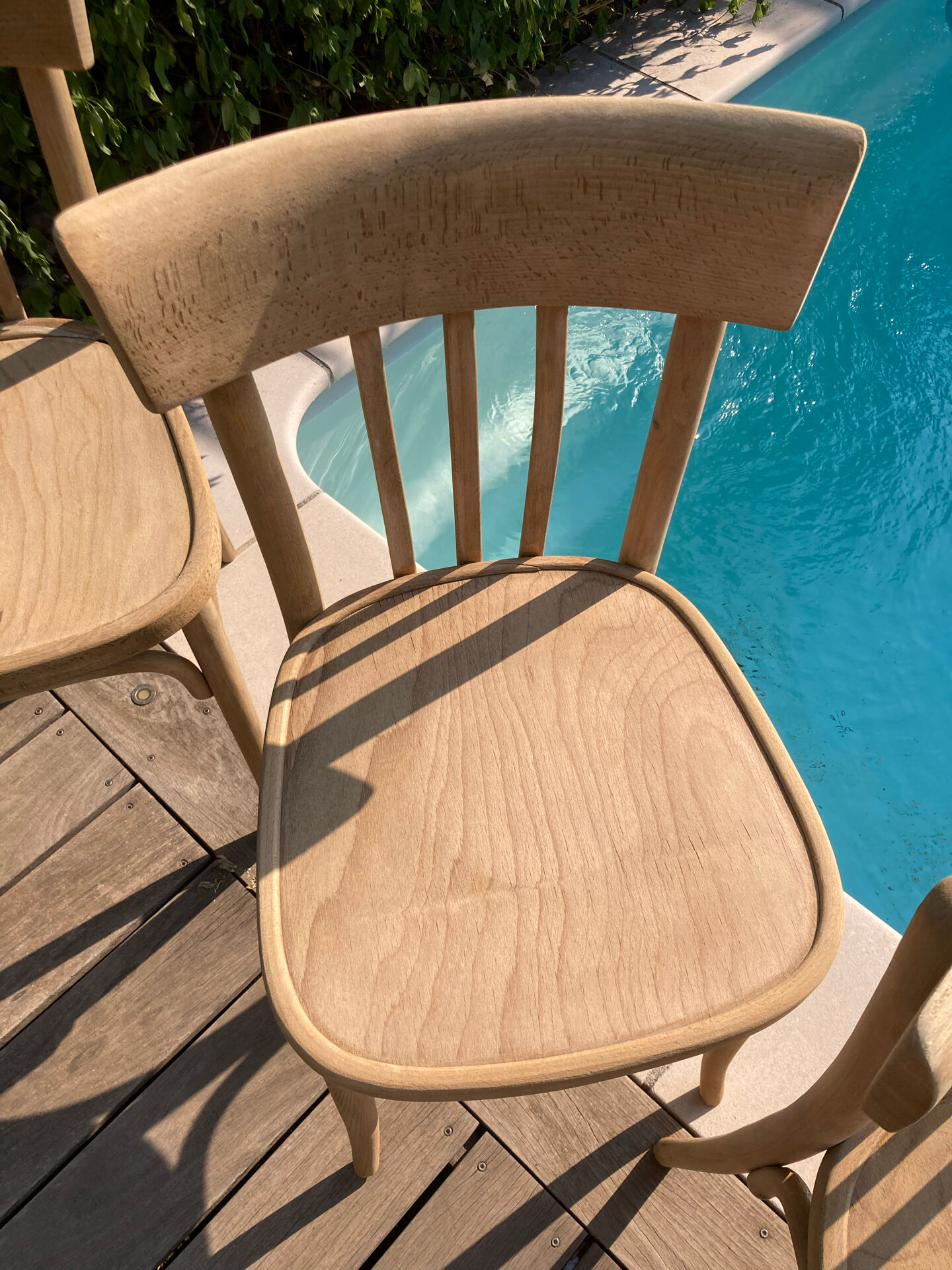 4 chaises bistrot restaurées