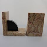 Art Deco Marble Bookends