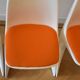 Casalino dinning table and 4 stackable chairs by Alexander Begge for Casala, 1970