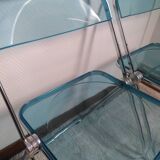 3 'Plia' chairs by Piretti for Castelli