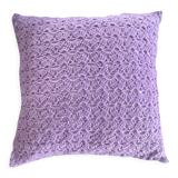 Vintage crochet cushion