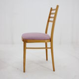 Ensemble de quatre chaises par Interier Praha, 1970, Tchécoslovaquie