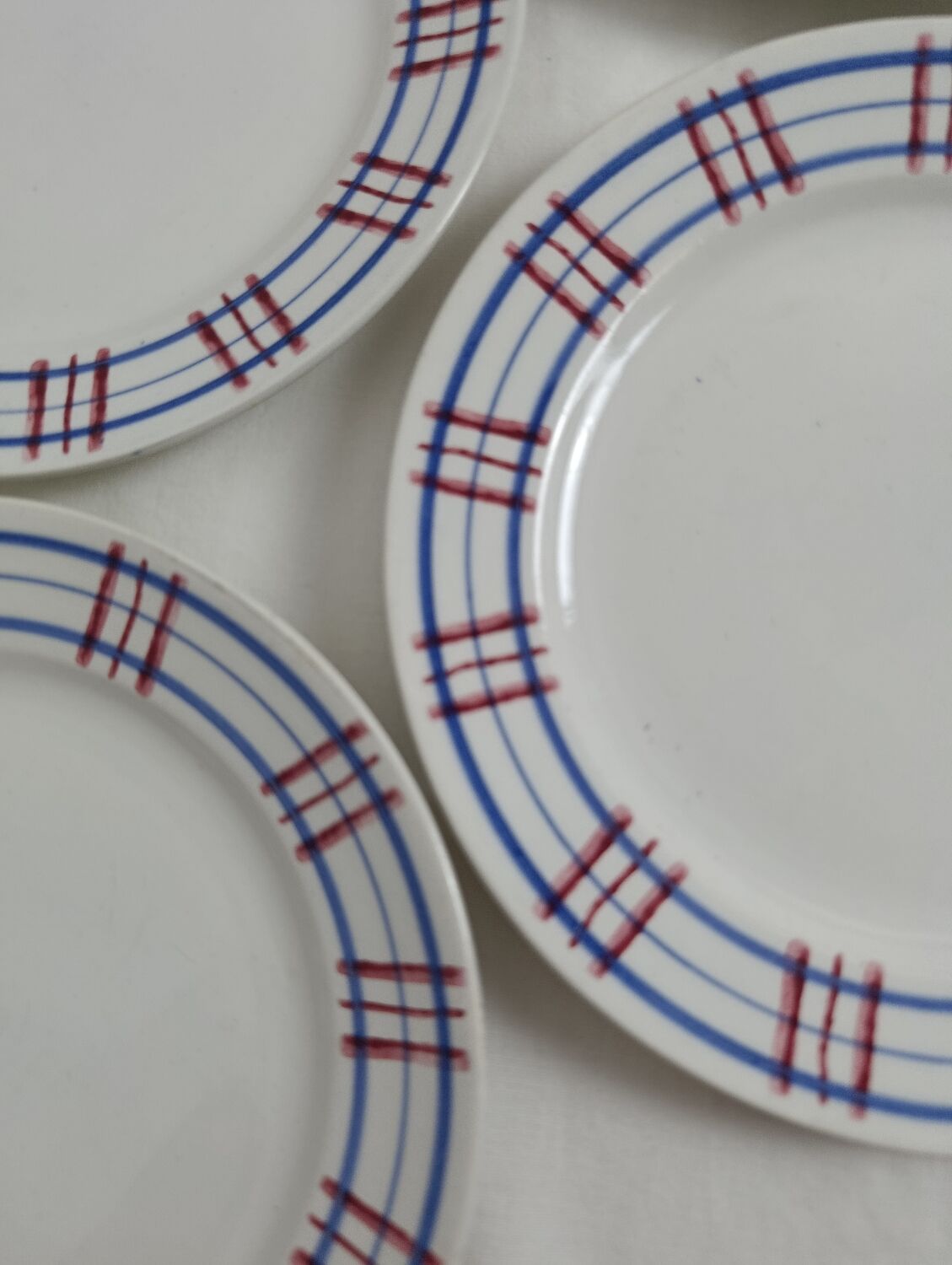 Dessert plates Sarreguemines Poitou set of 6
