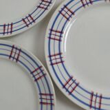 Dessert plates Sarreguemines Poitou set of 6