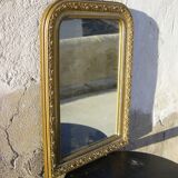 Mirror in gilded wood