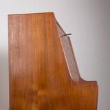 Danish Teak Secretary Desk Model 37 by Arne Wahl Iversen for Vinde Mobelfabrik 1960.