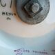 Vase porcelaine de Paris Empire forme balustre anses cygnes Or fin signé Mehun