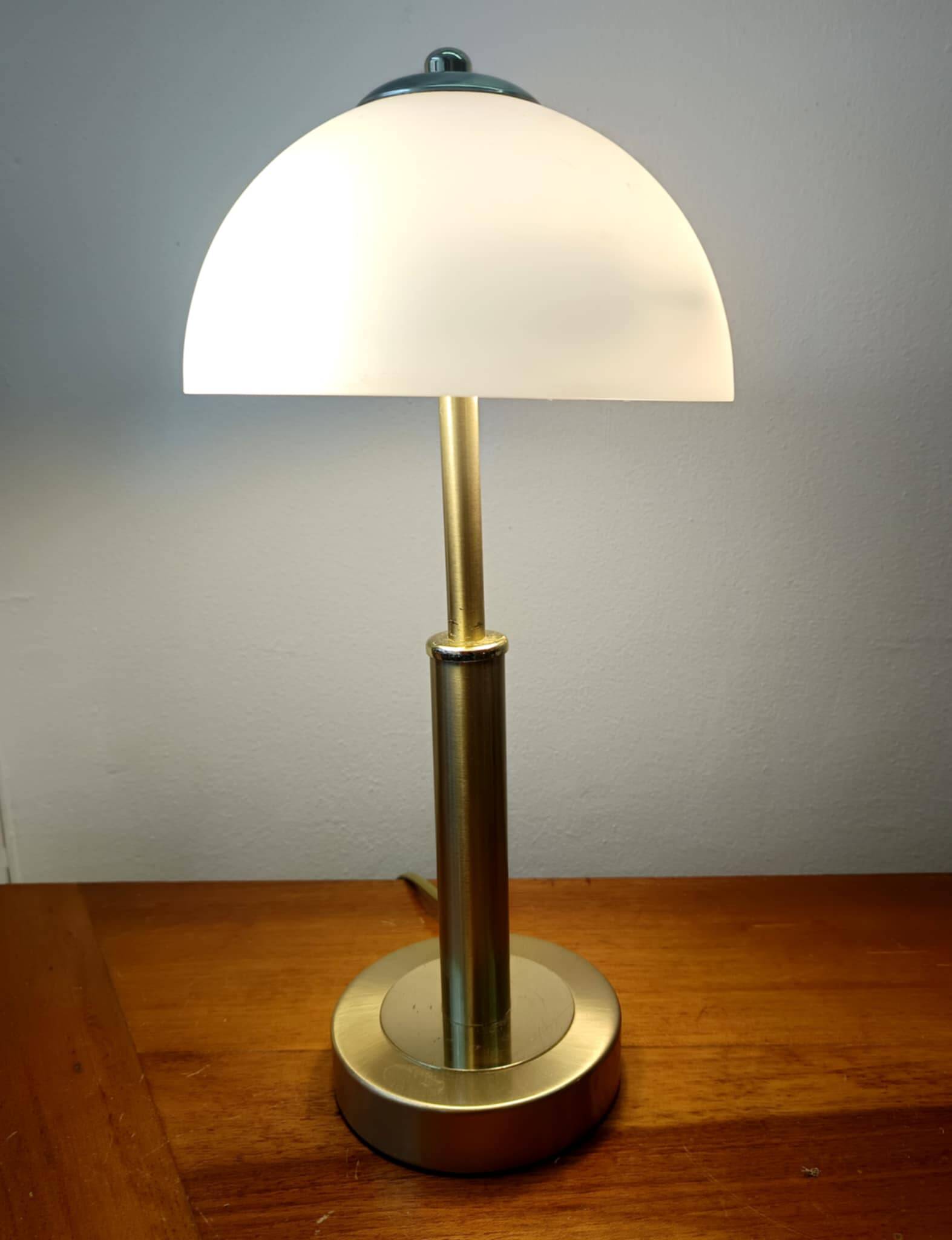 Vintage Art Deco Style Gold Desk Lamp