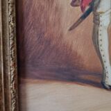 Pair of oils on panel by henri victor lesur