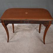 Mahogany Game Console Table – 1920