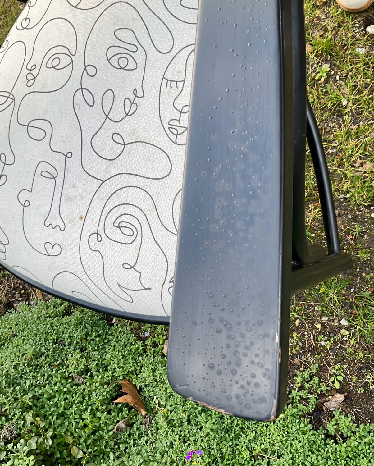 Pair of Thonet armchairs model 225 in stained black beech.