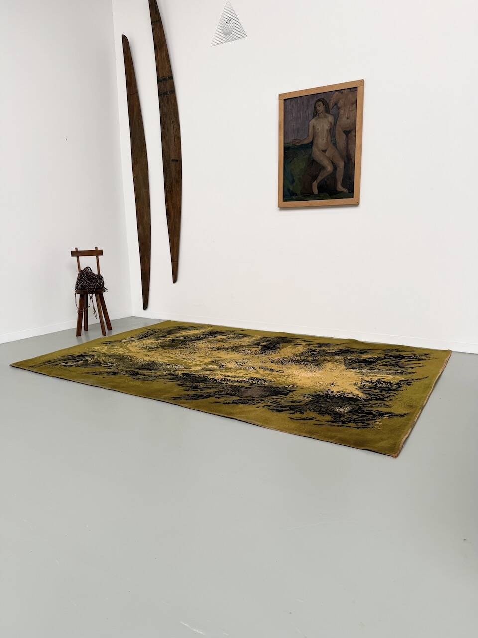 René Fumeron wool rug, 1960, Nevada model